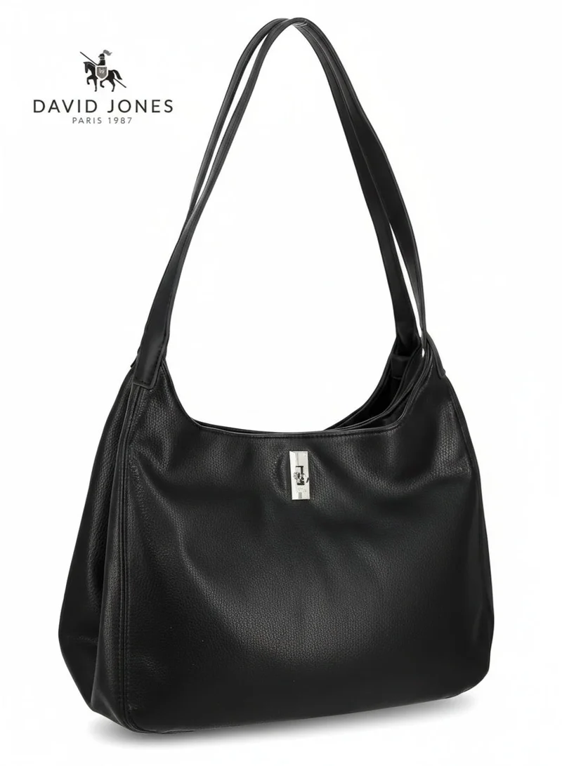 David Jones Women's Handbag Stylish and Durable Everyday Carry | Color Black(CM7695)